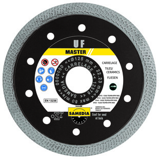 DISQUE DIAMANT CARRELAGE CERAMIQUE MASTER UF Samedia