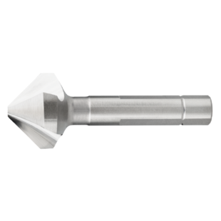 FRAISE A CHANFREINER HSS-E 90° 3 TAILLANTS QUEUE A 3 MEPLATS 42.555 Phantom