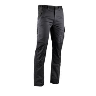 PANTALON DE TRAVAIL VULCAIN GRIS SOMBRE/ NOIR Lma Lebeurre