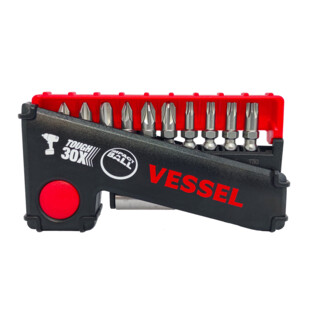 EMBOUTS DE VISSAGE IMPACT BALL + PORTE-EMBOUT 1/4'' (ETUI DE 11) Vessel