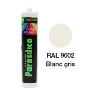 Mastic silicone Prestige colour ton blanc cart300ml Dl Chemicals