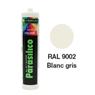 Mastic silicone Prestige colour ton blanc cart300ml Dl