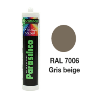 Mastic silicone Prestige colour ton gris cart300ml Dl Chemicals