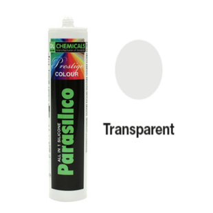 Mastic silicone Prestige colour transparent cart300ml Dl Chemicals