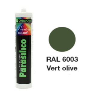 Mastic silicone Prestige ton vert cart300ml Dl Chemicals