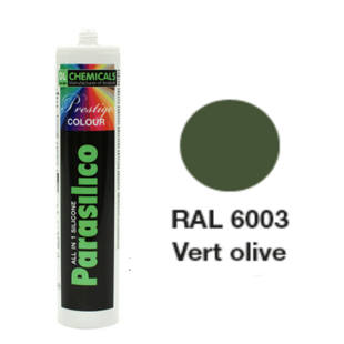 Mastic silicone Prestige ton vert cart300ml Dl