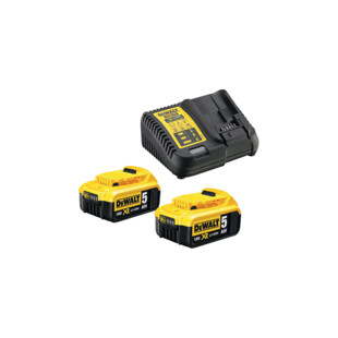 Pack batteries + chargeur 18v XR Dewalt