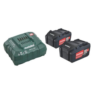 PACK BATTERIES LI-ION 18V 4AH + CHARGEUR ASC 55 Metabo