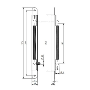 Passe-câble encastré avec ouverture ABLOY Abloy