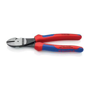 Pince coupante de côté à forte démultiplication Knipex