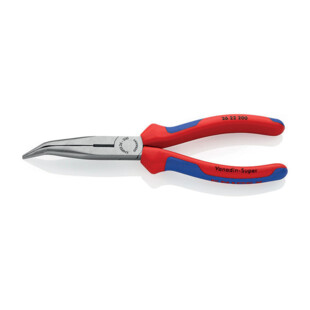 Pince demi ronde cigogne avec tranchant Knipex