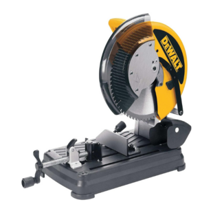 Scie tronçonneuse à disque carbure DW872 Dewalt