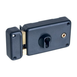 Serrure applique horizontale fouillot cylindre européen Thirard