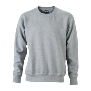 Sweat col rond 80% coton 