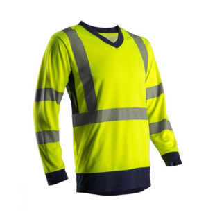 T-SHIRT SUNO HI-VIZ JAUNE/MARINE Coverguard