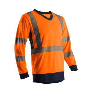 T-SHIRT SUNO HI-VIZ ORANGE/MARINE Coverguard