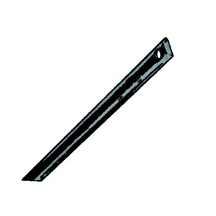 Tringle pour crémone 16x8 Jardinier Massard