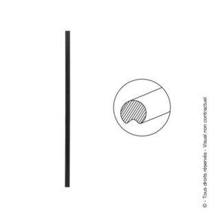 TRINGLE RAINUREE POUR ESPAGNOLETTE PROVENCE Torbel Industrie