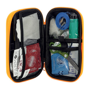 Trousse de secours fluo 2/4 pers Farmor