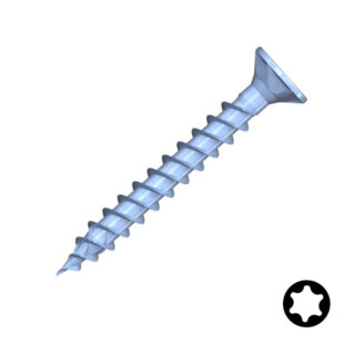 VIS A BOIS DNS PLUS TF TORX ACIER ZINGUE BLEU Reisser