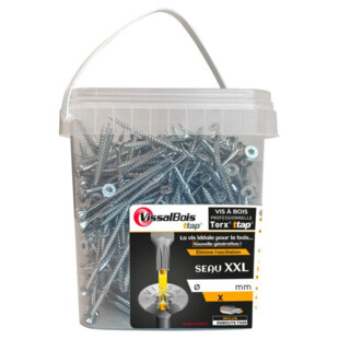 VIS A BOIS VISSALBOIS TTAP TX FILET PARTIEL ZN SEAU XXL Viswood