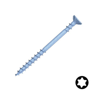 VIS POUR FIXATION DE PANNEAUX OSB TETE FRAISEE ACIER ZINGUE BLEU Reisser