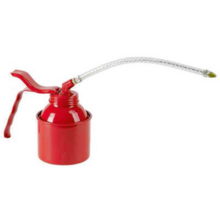 Burette acier 250ml bec flexible 210mm