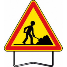Panneaux de signalisation temporaire