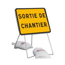 Panneaux de signalisation temporaire