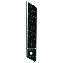 Lame de cutter razar black 18mm pour driver dc561 (etui de 10)