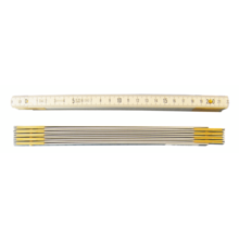 Mesure pliante aluminum 2 m