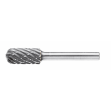 Fraise lime carbure cylindrique a bout arrondi wrc denture ''steel''