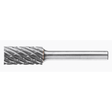 Fraise lime carbure cylindrique coupe en bout zya denture ''steel''