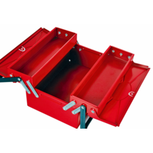Boite a outils acier 5 compartiments