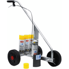 Chariot 3 roues striping machine
