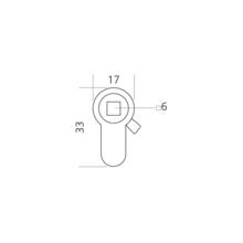 Adaptateur cylindre