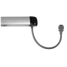 Barre de contact avec passe-câble