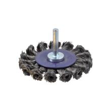 Brosse circulaire sur tige meches torsadees