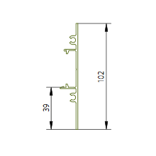 Cache rail gamme expert 120kg