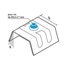 Cavalier bac acier type c
