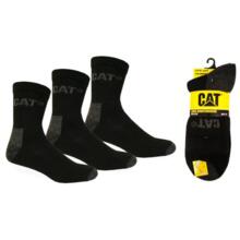 Chaussette quartersocks noir  lot 3 paires t41-45