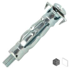 Cheville métallique à expansion avec vis spyder