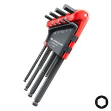 Cle male tete spherique sur etui (jeu de 9)