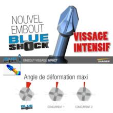 Coffret 10 embouts visseuse choc