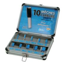 Coffret de défonçage 10 pièces