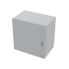 Coffret métal avec autoprotection et ventilateur