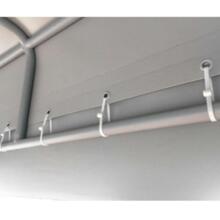 Collier de serrage blanc