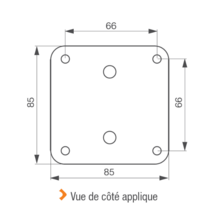 Contacteur à clé universel sans cylindre