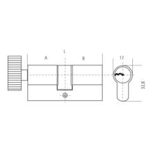 Cylindre sigma à bouton