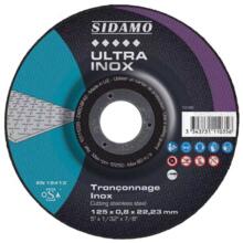 Disque a tronconner acier/inox 125x0,8x22,23